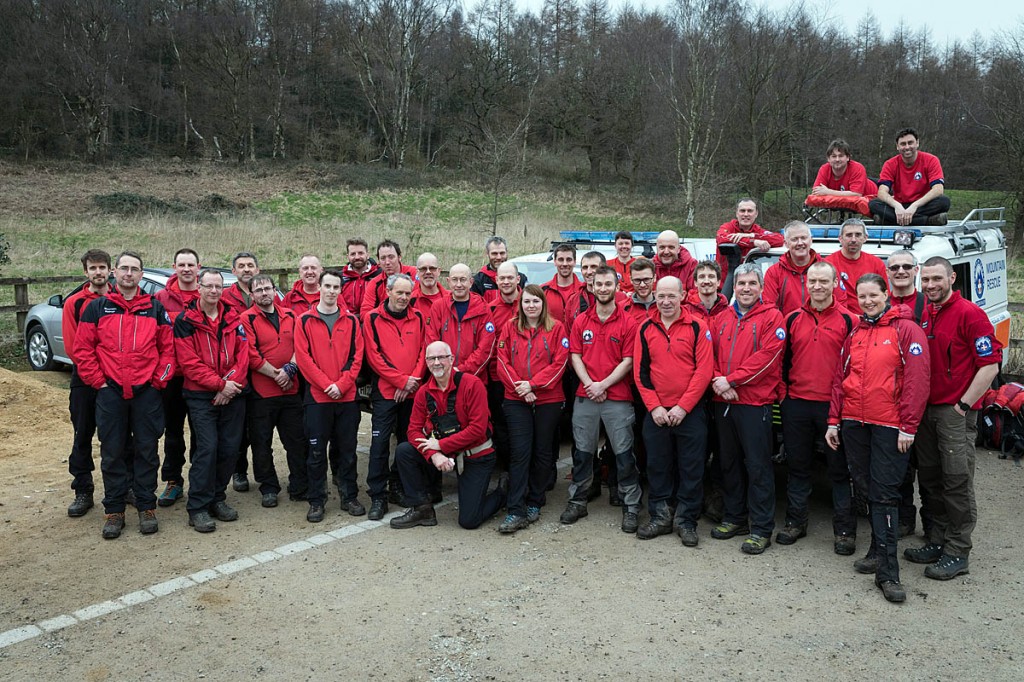 Calder Valley Search and Rescue Team. Photo: Bob Smith/grough Calder Valley Search and Rescue Team. Photo: Bob Smith/grough