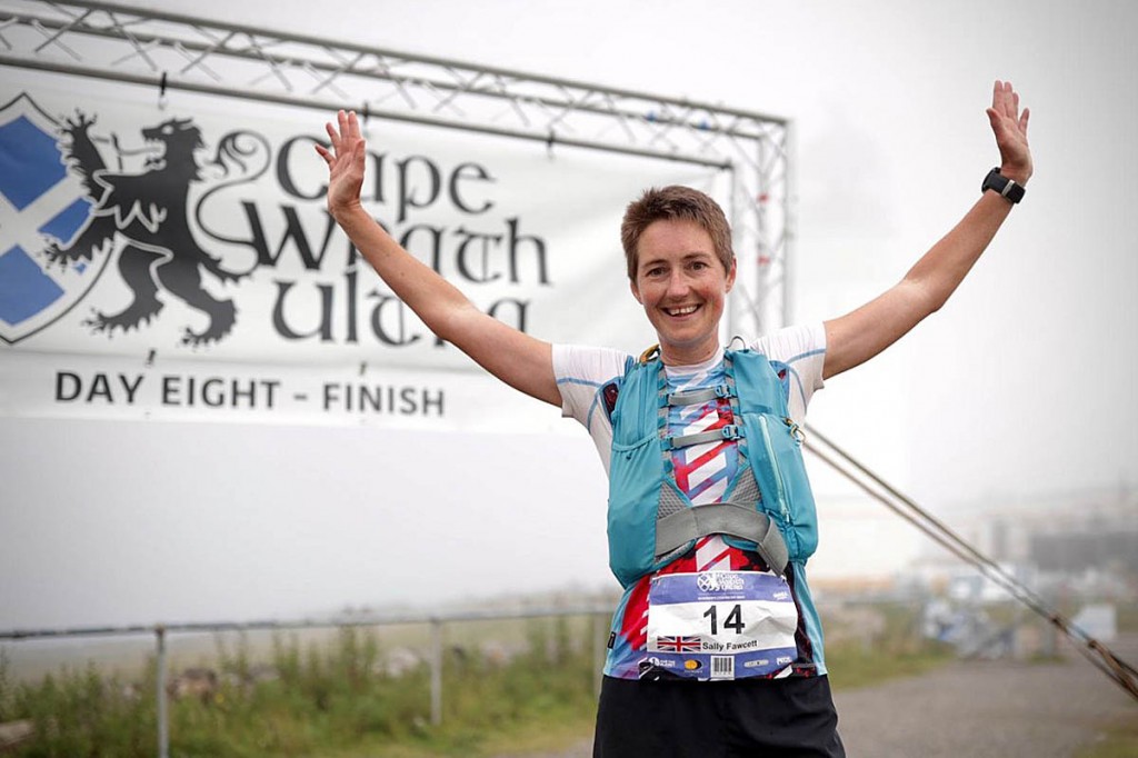 Sally Fawcett was fastest woman and second overall. Photo: No Limits Photography Sally Fawcett was fastest woman and second overall. Photo: No Limits Photography