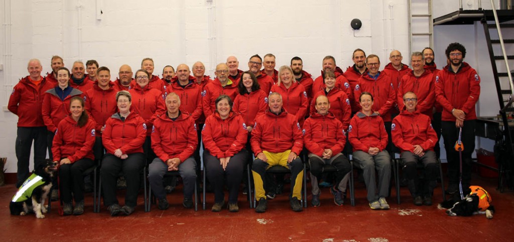 The Central Beacons team. Photo: Central Beacons MRT