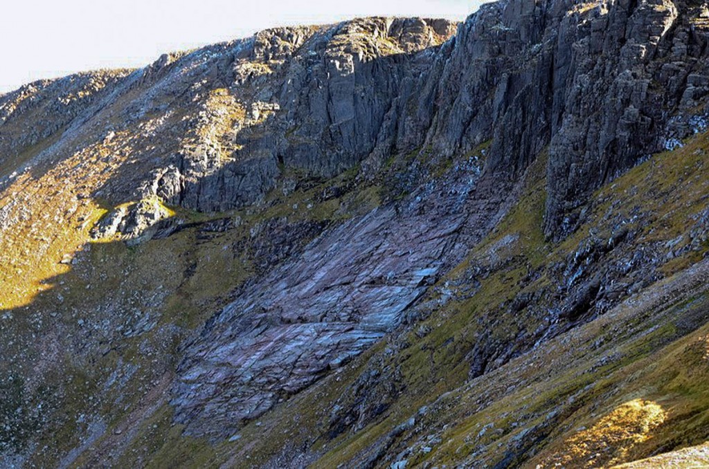 The two men were climbing in Coire an Lochain when the leader fell. Photo: Jim Barton CC-BY-SA-2.0