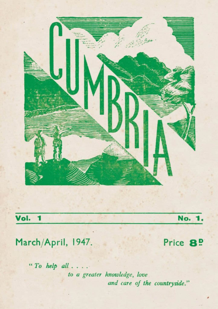 The first edition of Cumbria magazine from 1947