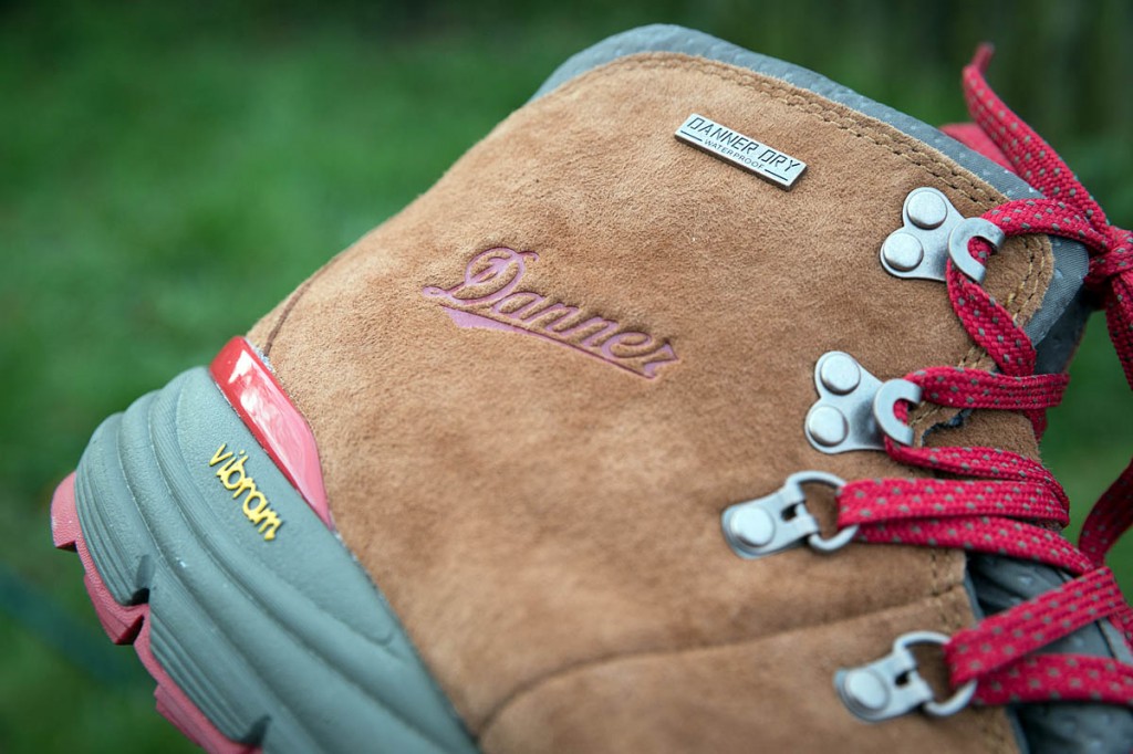 The uppers are water-resistant suede with Danner Dry waterproofing. Photo: Bob Smith/grough The uppers are water-resistant suede with Danner Dry waterproofing. Photo: Bob Smith/grough