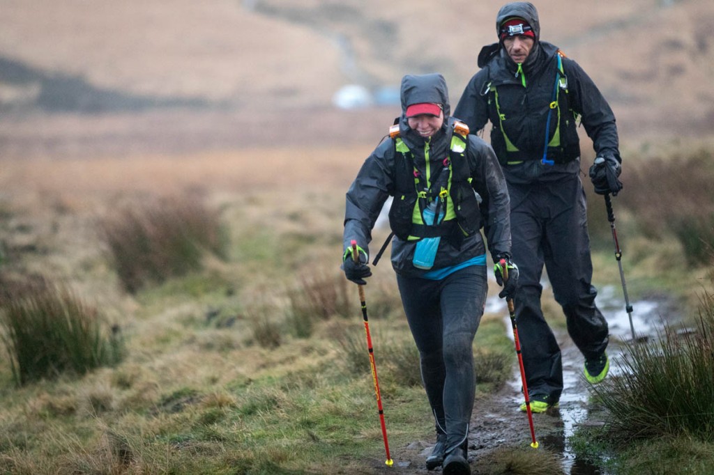 Second-placed woman Debbie Martin-Consani, seen leading Jon Hall. Photo: Bob Smith/grough Second-placed woman Debbie Martin-Consani, seen leading Jon Hall. Photo: Bob Smith/grough