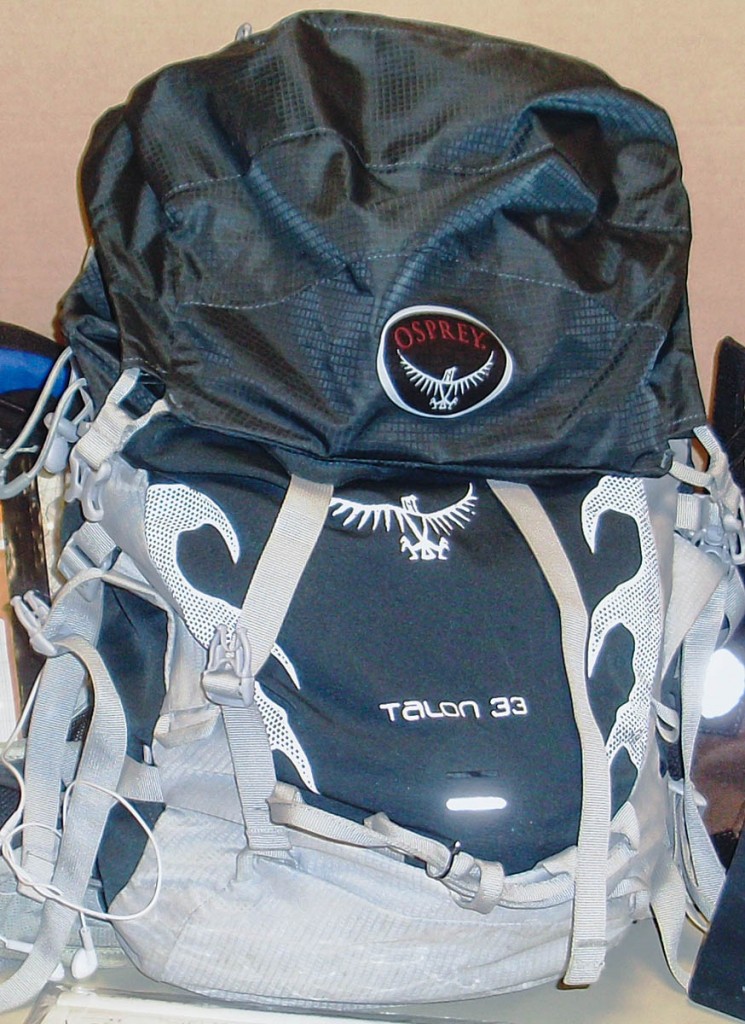 The Osprey pack found in a field The Osprey pack found in a field