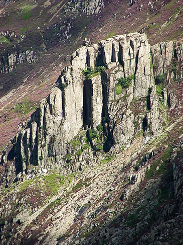 Mr Roberts was climbing with a friend on Dinas Cromlech overlooking the Llanberis Pass. Photo: William M Connolley CC-BY-SA-3.0 Mr Roberts was climbing with a friend on Dinas Cromlech overlooking the Llanberis Pass. Photo: William M Connolley CC-BY-SA-3.0