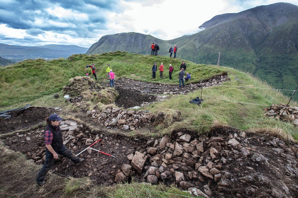 The Dun Deardail site, with Ben Nevis in the background. Photo: Peter Devlin/Devlin Photo The Dun Deardail site, with Ben Nevis in the background. Photo: Peter Devlin/Devlin Photo