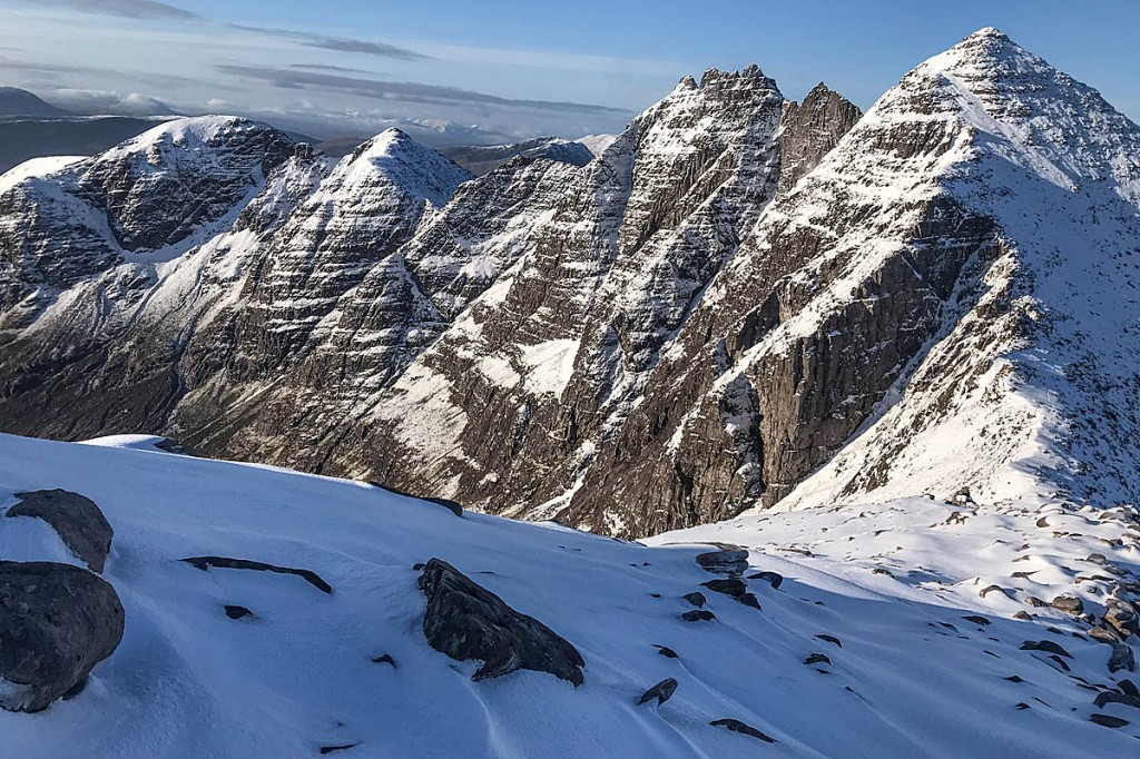 The Rev Paton's body was found on An Teallach. Photo: Mike Brown/Dundonnell MRT