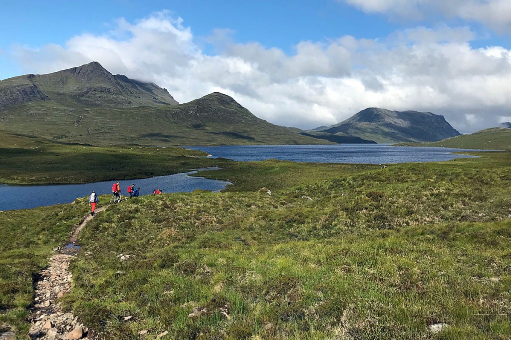 Rescuers take part in Sunday's search. Photo: Mike Brown