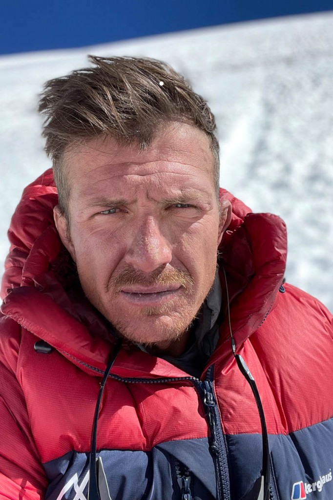 Ed Jackson on Himlung Himal. Photo: Beetle Campbell Ed Jackson in Himlung Himal. Photo: Beetle Campbell