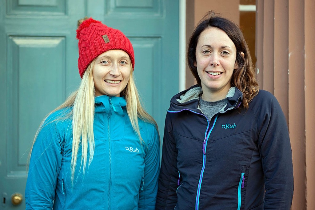 Amber Brown, left, and Philippa Hill Amber Brown, left, and Philippa Hill