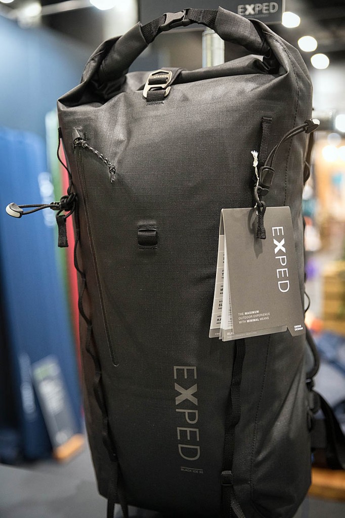 Exped Black Ice pack. Photo: Bob Smith/grough