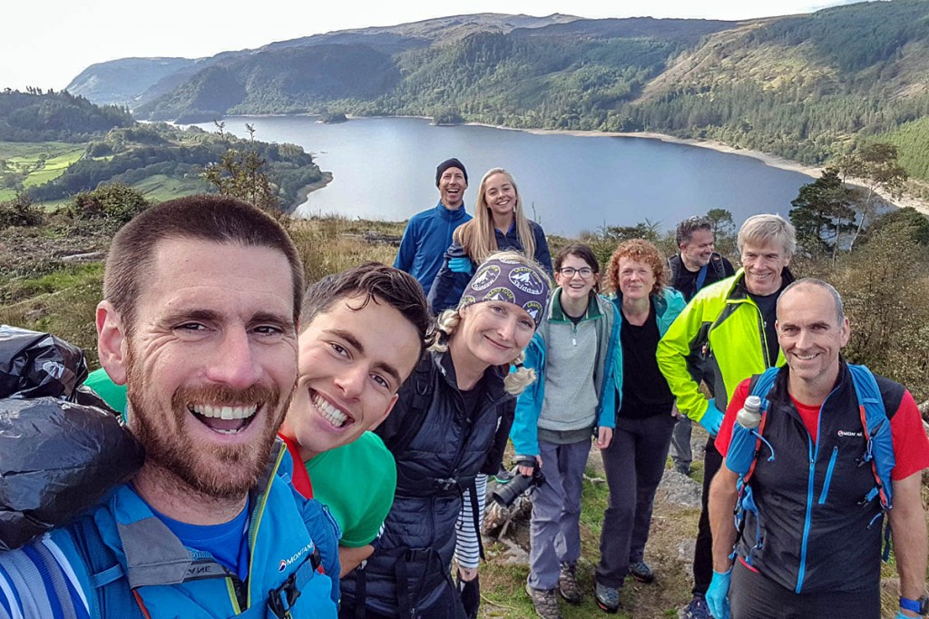 The team of ploggers who took part in the event. Photo: Friends of the Lake District The team of ploggers who took part in the event. Photo: Friends of the Lake District