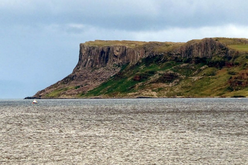 The cliffs of Fairhead, scene of the rescue. Photo: Eric Jones CC-BY-SA-2.0
