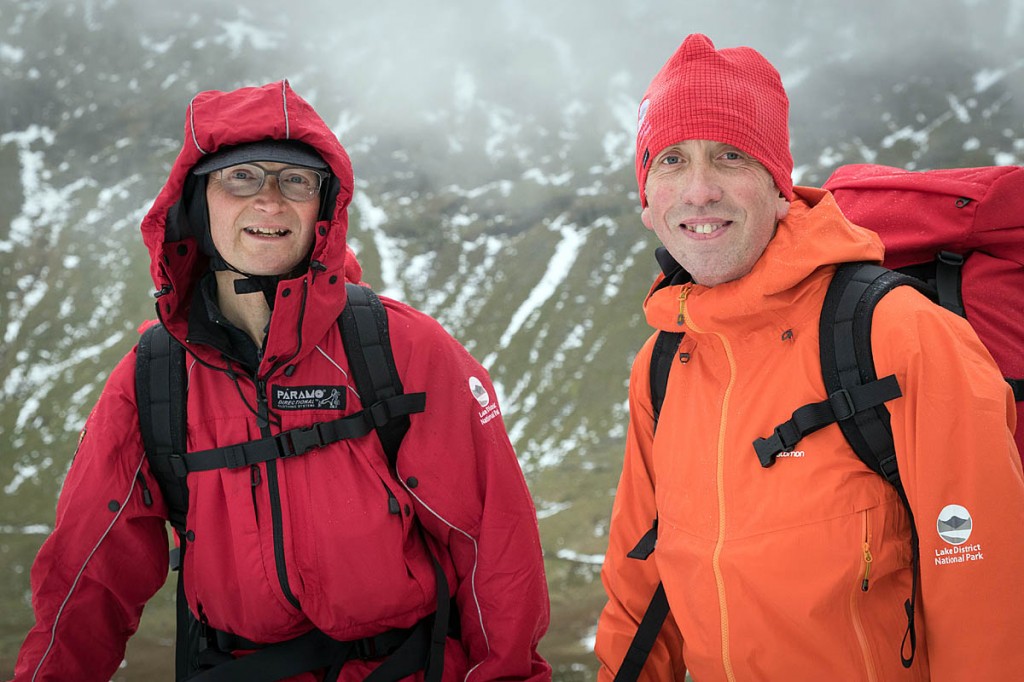 Lake District felltop assessors Jon Bennett, left, and Graham Uney. Photo: Bob Smith/grough Lake District felltop assessors Jon Bennett, left, and Graham Uney. Photo: Bob Smith/grough