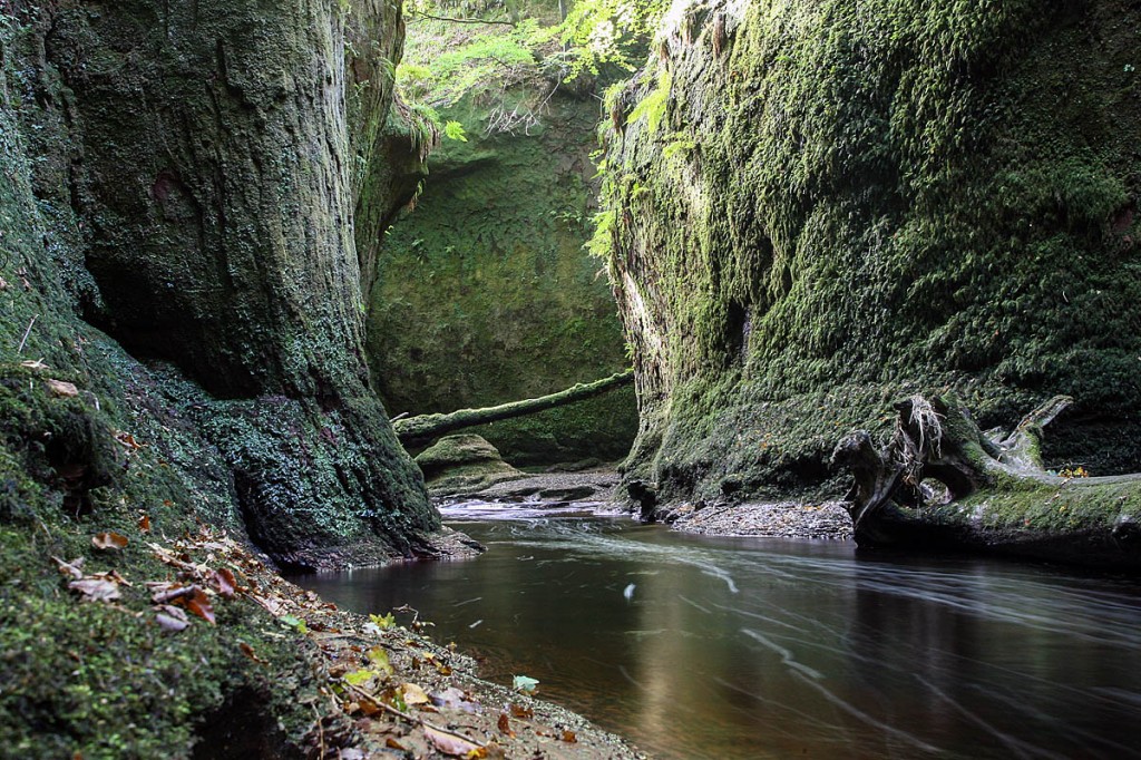 Finnich Glen and the Devil's Pulpit. Photo: Bob Smith/grough Finnich Glen and the Devil's Pulpit. Photo: Bob Smith/grough