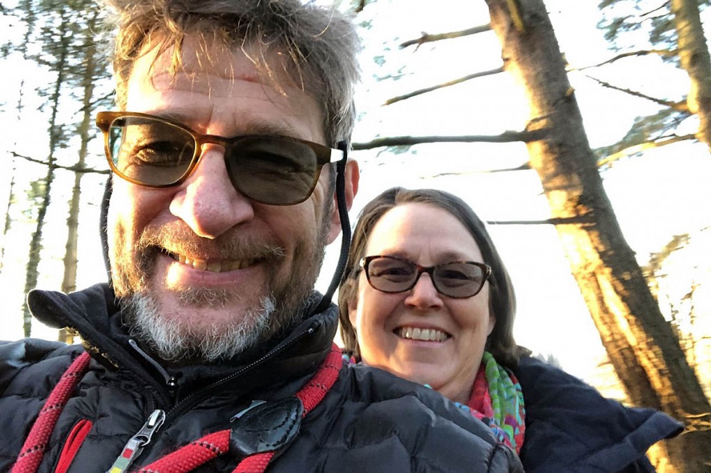 Adrian Wilkes-Green and his wife Amanda Adrian Wilkes-Green and his wife Amanda