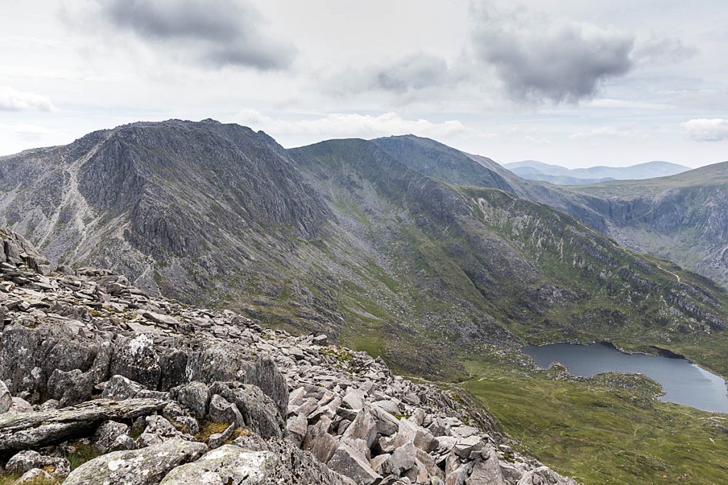 The Glyderau, seen from the summit of Tryfan. Photo: Bob Smith/grough