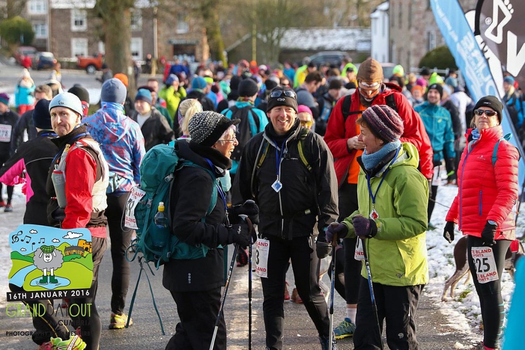 Trail runners gather in Askham as part of the Grand Day Out. Photo: James Kirby Trail runners gather in Askham as part of the Grand Day Out. Photo: James Kirby