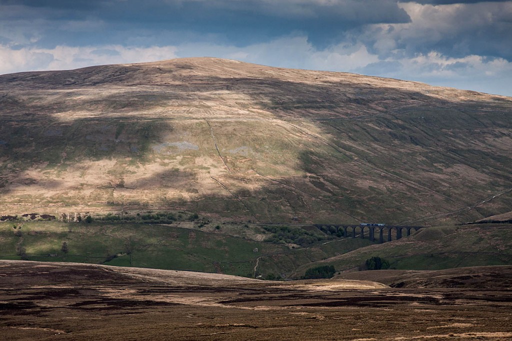 The gyrocopter crashed on Great Knoutberry Hill. Photo: Bob Smith/grough