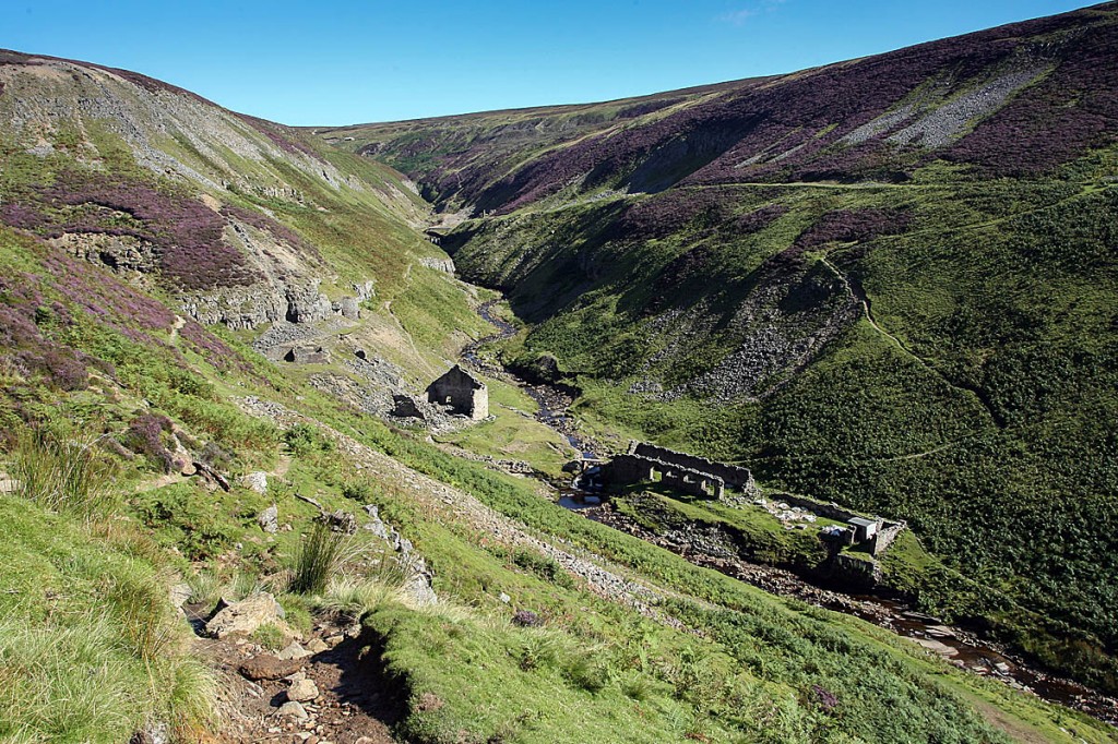The walker was reported missing in the Gunnerside area of Swaledale. Photo: Bob Smith/grough The walker was reported missing in the Gunnerside area of Swaledale. Photo: Bob Smith/grough
