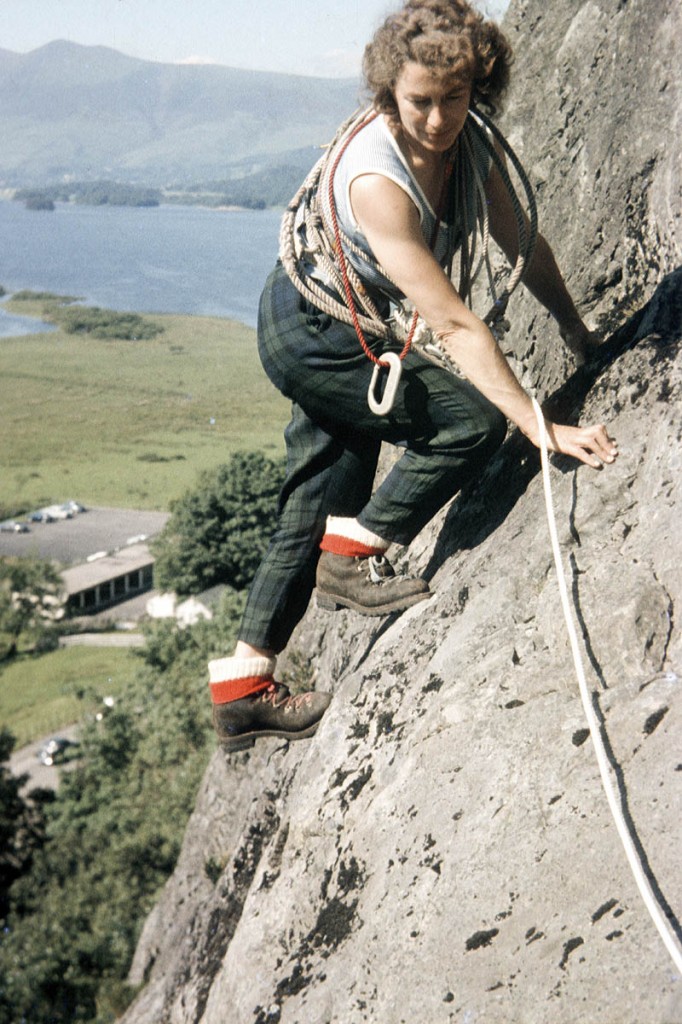 Gwen Moffat in action. Photo: Gwen Moffat Gwen Moffat in action. Photo: Gwen Moffat