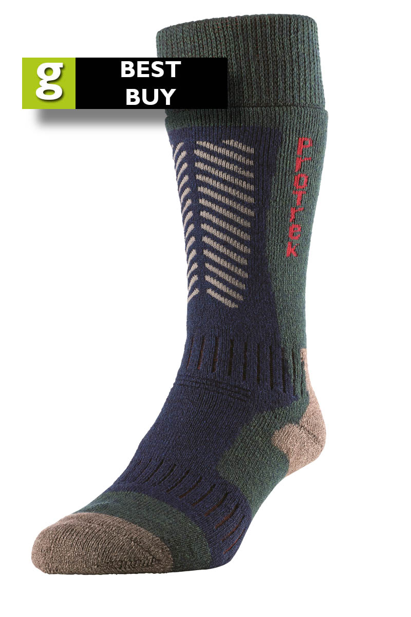 HJ Hall ProTrek HJ703 Mountain Climb Socks Wooltech - High Calf Hiking Socks