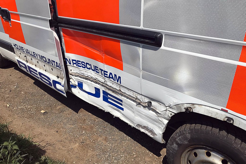 Damage to the vehicle proved too costly to repair