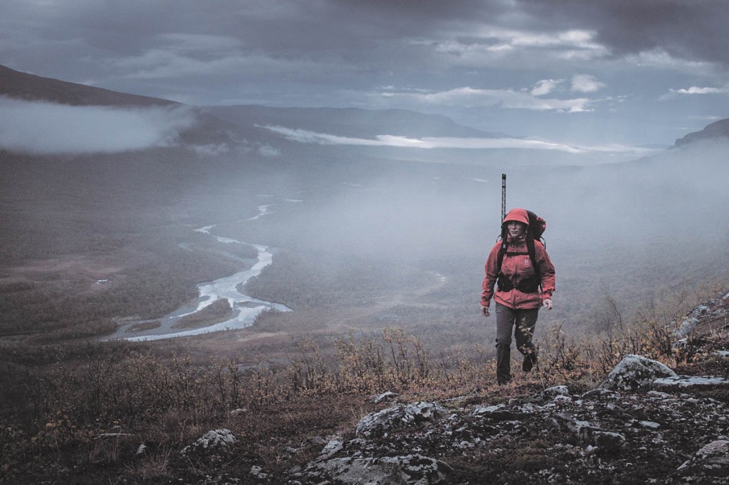 Haglöfs has set up the weather-fi link in the remote North of Sweden Haglöfs has set up the weather-fi link in the remote North of Sweden