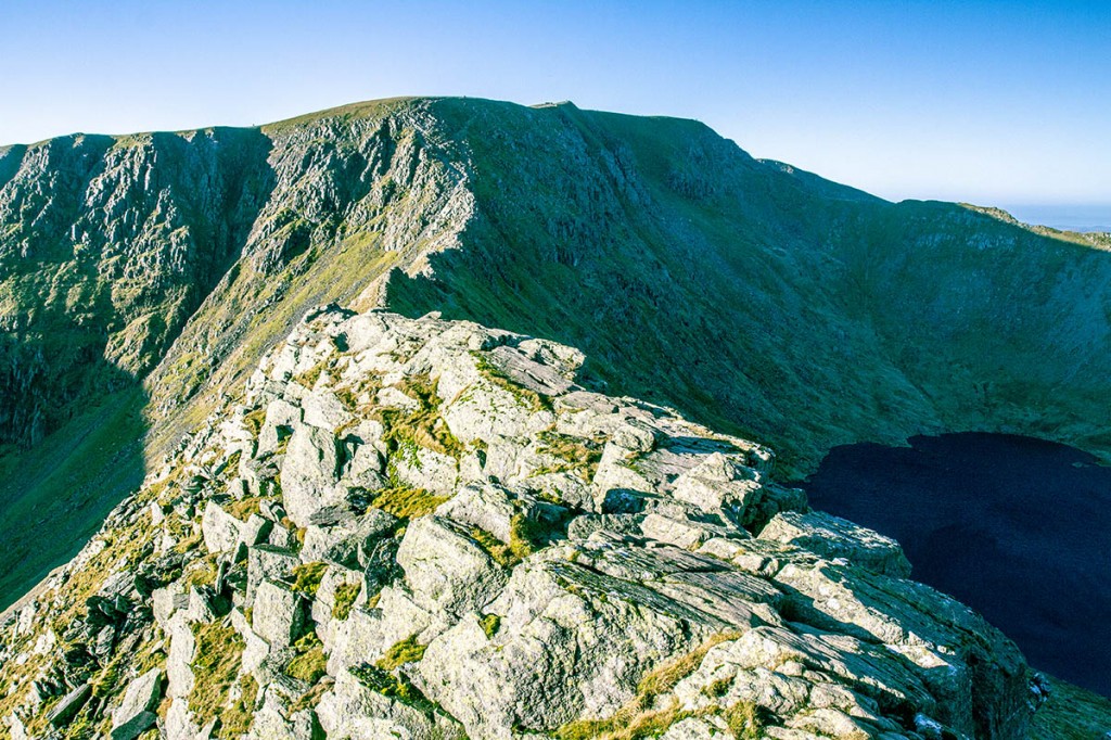 The cyclist's body was found after a search on the headwall of Helvellyn. Photo: Bob Smith Photography The cyclist's body was found after a search on the headwall of Helvellyn. Photo: Bob Smith Photography