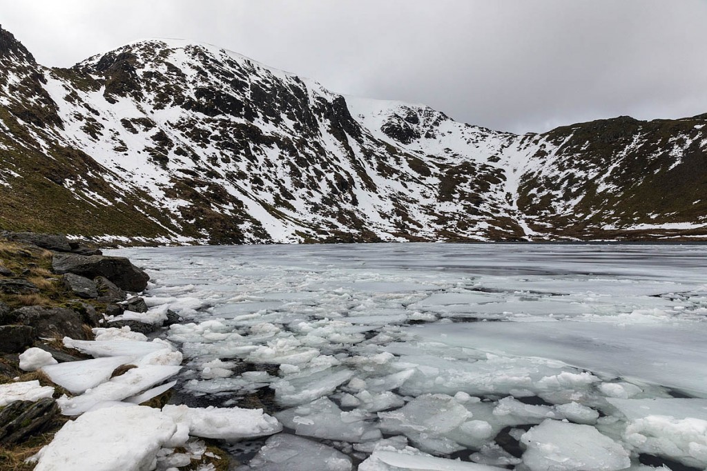 Visitors to Helvellyn are warned it is still in winter condition. Photo: Bob Smith/grough