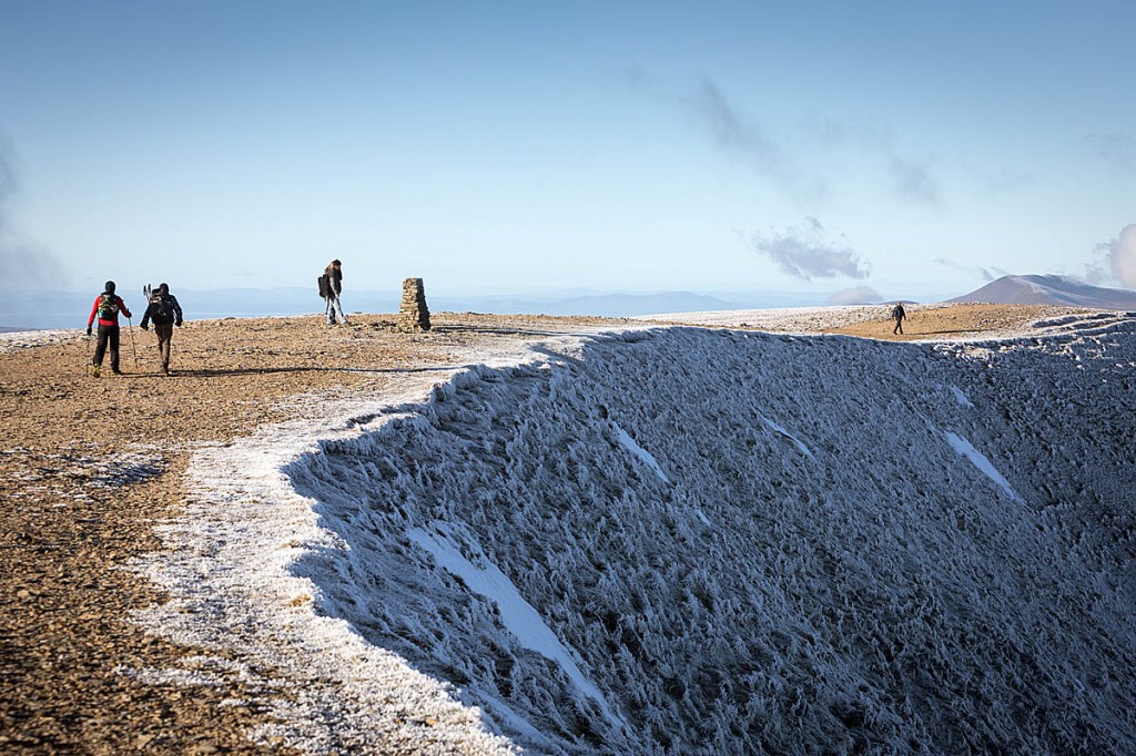 Walkers on the summit of Helvellyn in the Lake District. Photo: Bob Smith/grough Walkers on the summit of Helvellyn in the Lake District. Photo: Bob Smith/grough