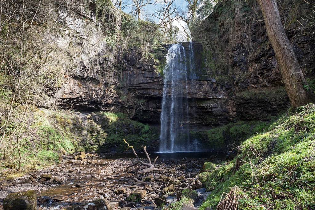 Henrhyd Falls, near Coelbren in the Upper Swansea Valley. Photo: Bob Smith/grough