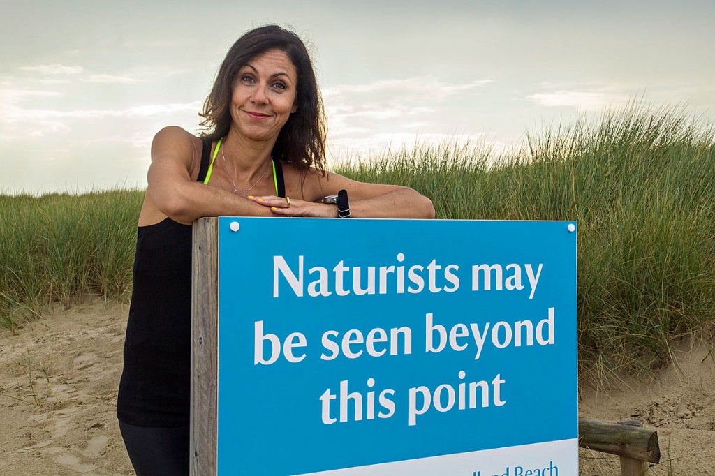 Julia Bradbury encounters different sights on her Studland walk Julia Bradbury encounters different sights on her Studland walk