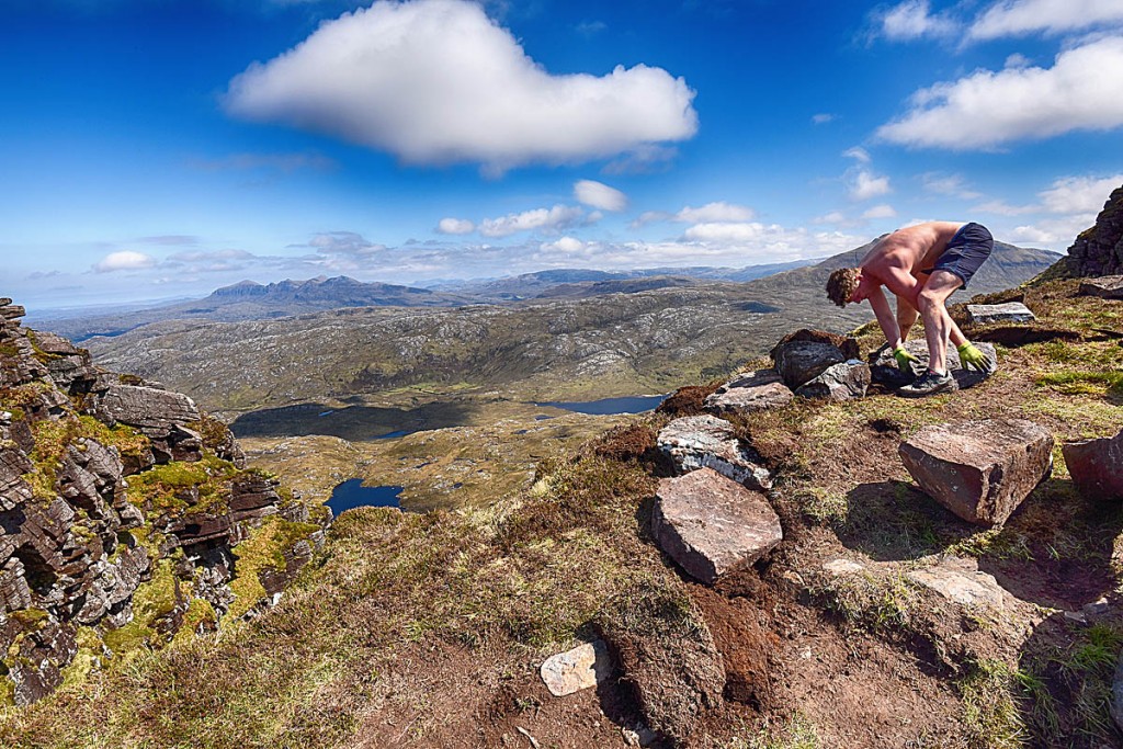 Work on the first phase of the footpath restoration has been completed. Photo: Chris Puddephat Work on the first phase of the footpath restoration has been completed. Photo: Chris Puddephat