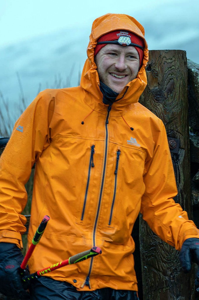 James Gibson was the first to complete a winter Wainwrights round. Photo: Paul Holtom