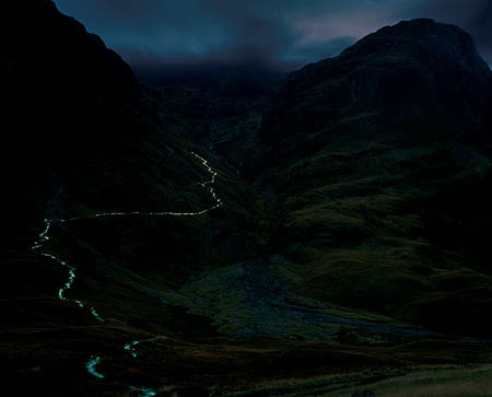 James Kirk's photograph of Coire nan Lochan James Kirk's photograph of Coire nan Lochan