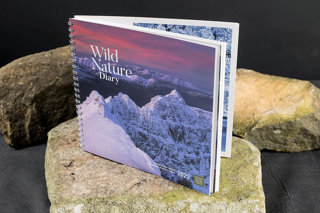 John Muir Trust Wild Nature Diary. Photo: Bob Smith/grough