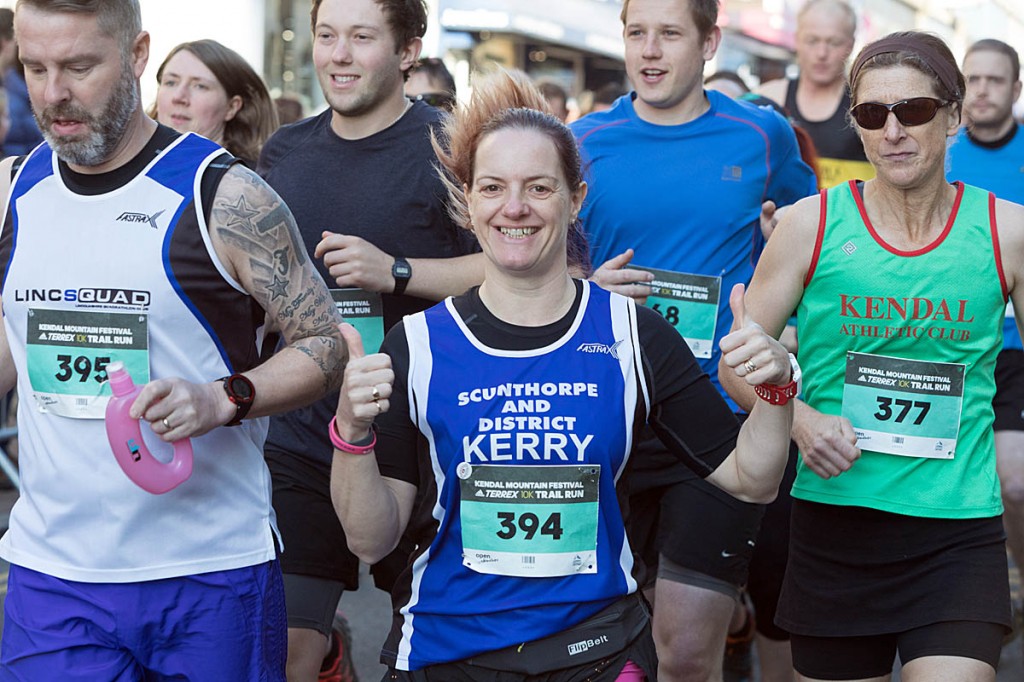 The trail run attracted almost 600 competitors. Photo: Bob Smith/grough The trail run attracted almost 600 competitors. Photo: Bob Smith/grough