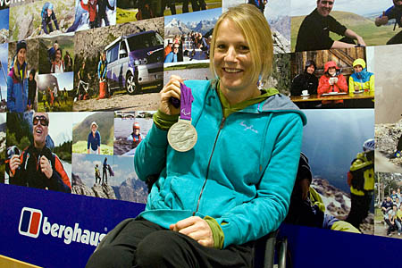 Paralympics silver medallist Karen Darke Paralympics silver medallist Karen Darke