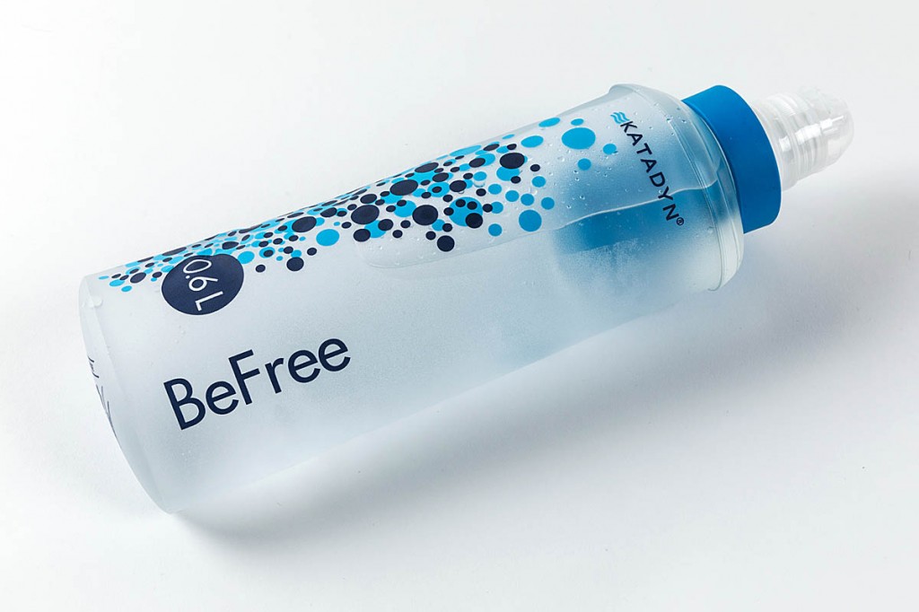 Katadyn BeFree water filtration system. Photo: Bob Smith/grough Katadyn BeFree water filtration system. Photo: Bob Smith/grough