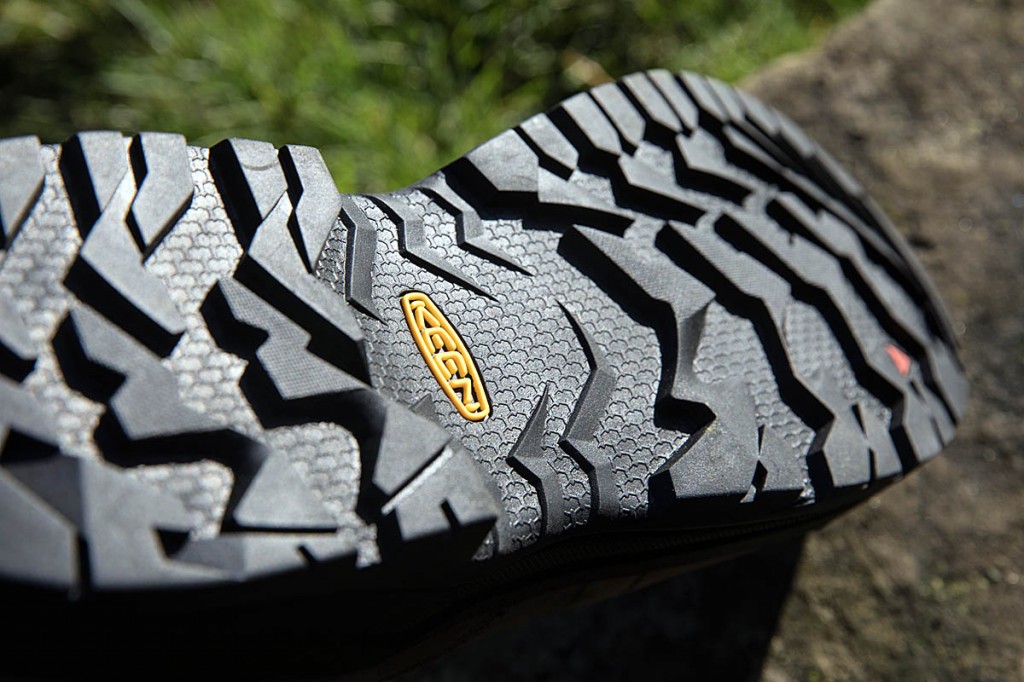 The Keen outsole. Photo: Bob Smith/grough The Keen outsole. Photo: Bob Smith/grough