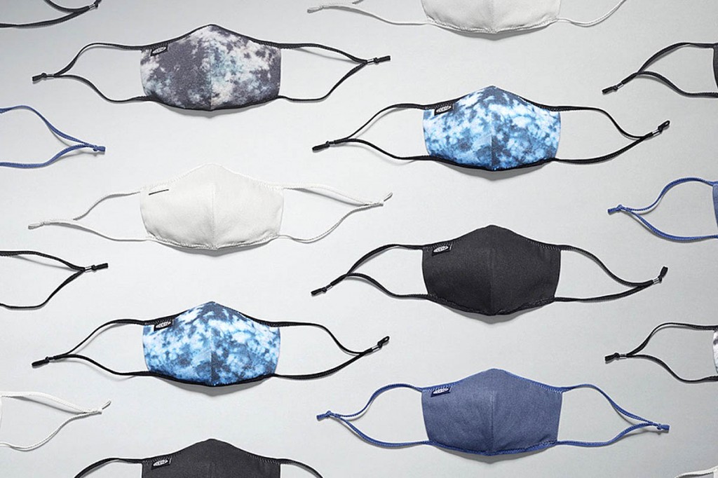 The Keen face masks are washable and reusable