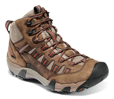 A pair of KEEN Alasmosa Mid hiking shoes was the prize in our competition