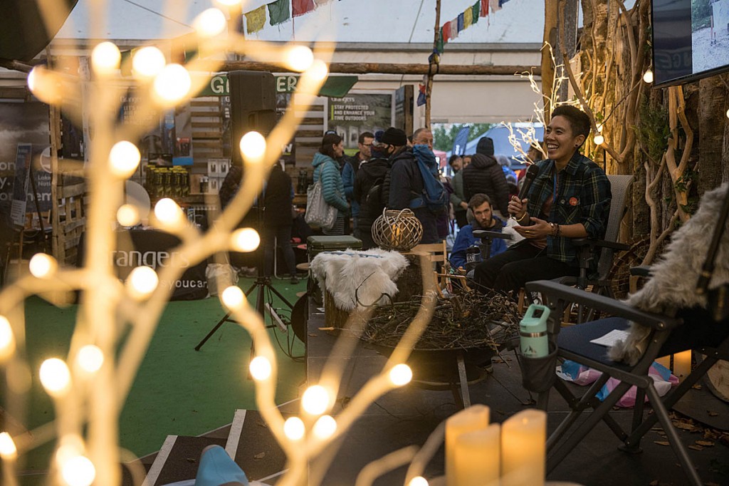 Frit Tam, British-born Chinese transgender filmmaker, spoke at the event. Photo: Bob Smith/grough Frit Tam, British-born Chinese transgender filmmaker, spoke at the event. Photo: Bob Smith/grough