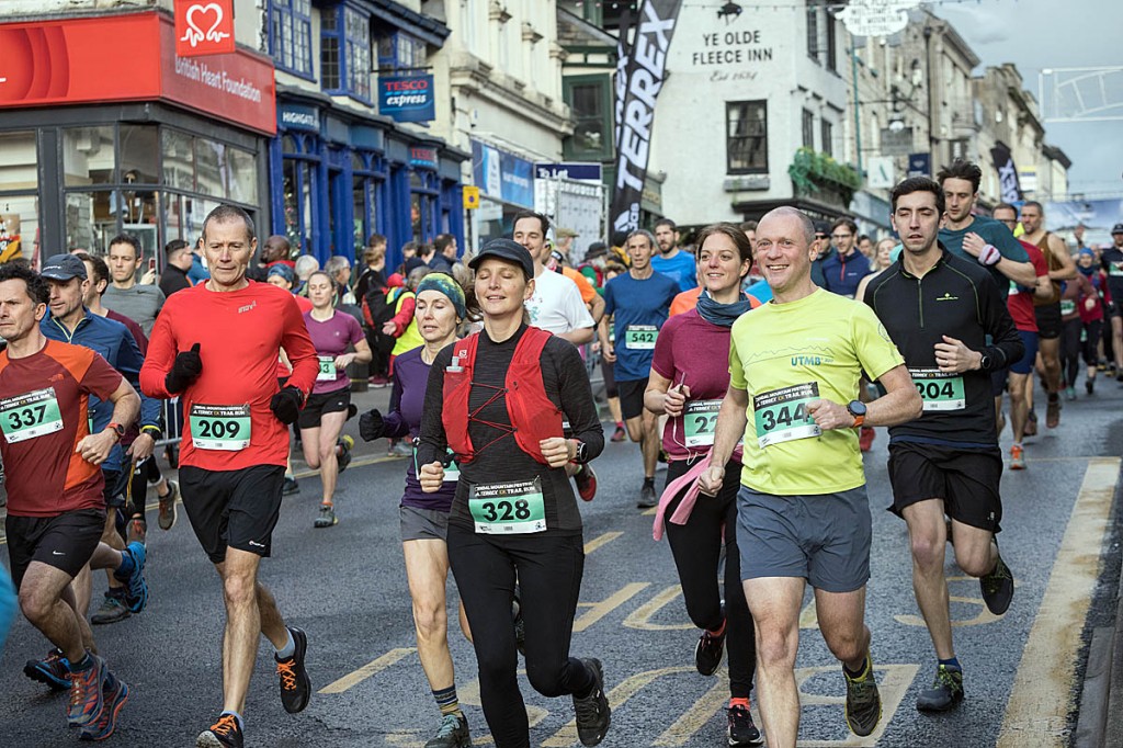 Competitors take part in the Terrex 10k Trail Run. Photo: Bob Smith/grough Competitors take part in the Terrex 10k Trail Run. Photo: Bob Smith/grough