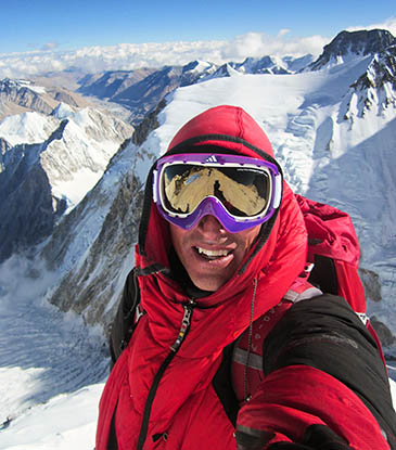 Everest 'three peaker' Kenton Cool will be at the festival Everest summiteer Kenton Cool will be at the festival