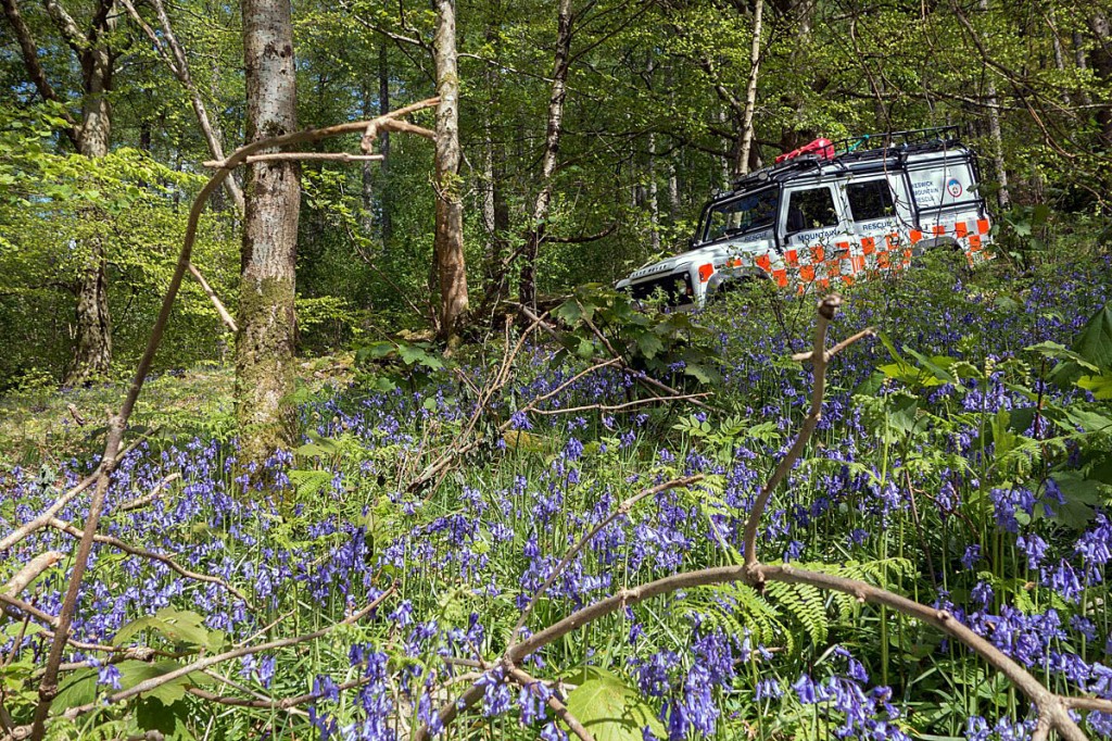 A rescue team vehicle at the scene. Photo: Keswick MRT A rescue team vehicle at the scene. Photo: Keswick MRT