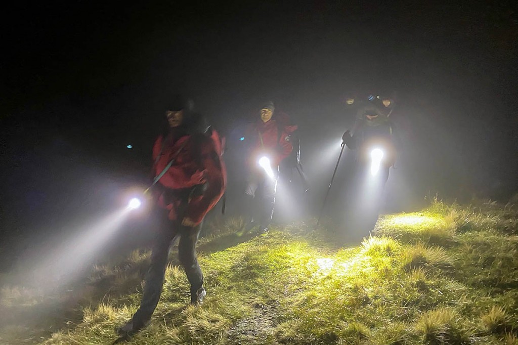 Rescuers in action during the incident. Photo: Keswick MRT Rescuers in action during the incident. Photo: Keswick MRT