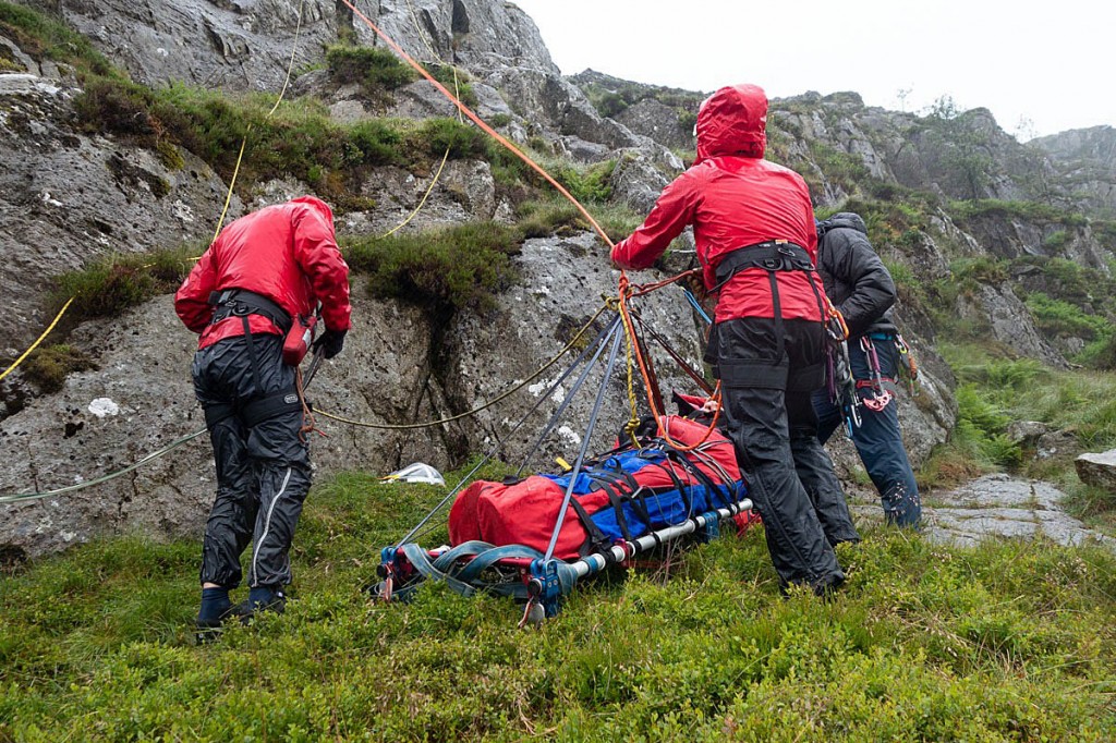 The rescue involved 26 team members. Photo: Keswick MRT