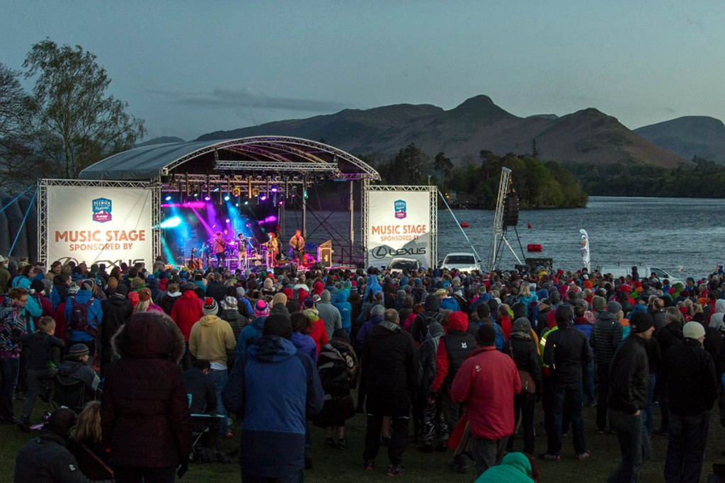 Festival-goers enjoy music at last year's event. Photo: Stuart Holmes